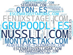 wordcloud de mercado tribunas, escenarios móviles, pantallas LED escenario