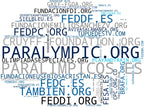 mapa de términos actividades deportivas inclusivas, baloncesto silla ruedas, eventos deportivos inclusivos