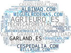 nube de conceptos maquinaria forestal, generadores eléctricos, equipos de riego