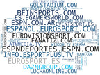 mapa de términos streaming eventos deportivos, apuestas deportivas en línea, juegos de fantasía fútbol