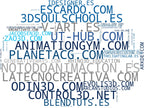 mapa de términos cursos videojuegos, cursos texturizado 3D, cursos cinematografía 3D