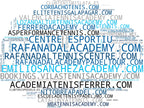 empresas españolas del sector entrenamiento de tenis, academia de tenis, cursos de tenis