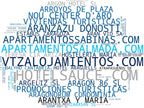 mapa de términos apartamentos turísticos, alquiler de apartamentos, desayuno incluido
