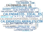 empresas españolas del sector calendario anual, calendario de pared, calendario laboral