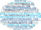 nube de conceptos peritaje médico, evaluación incapacidad laboral, valoración de secuelas