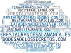 wordcloud de mercado tapás tradicionales, brunch mediterráneo, paella tradicional
