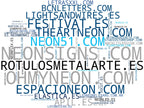 top empresas españa rubro neón personalizado, neón para eventos, neón flexible