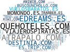 wordcloud de mercado vuelos baratos, buscador de coches, reservas online