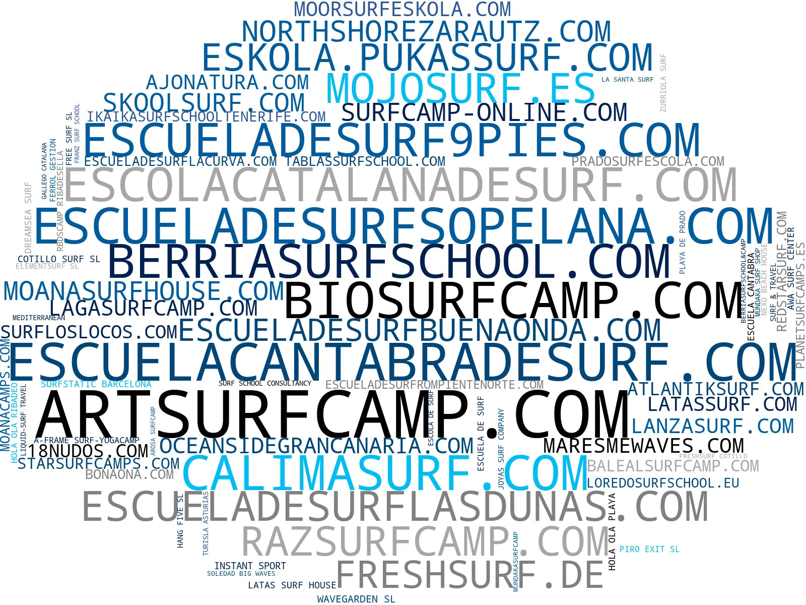 visualización de tendencias surf camp, surf en familia, surf para niños