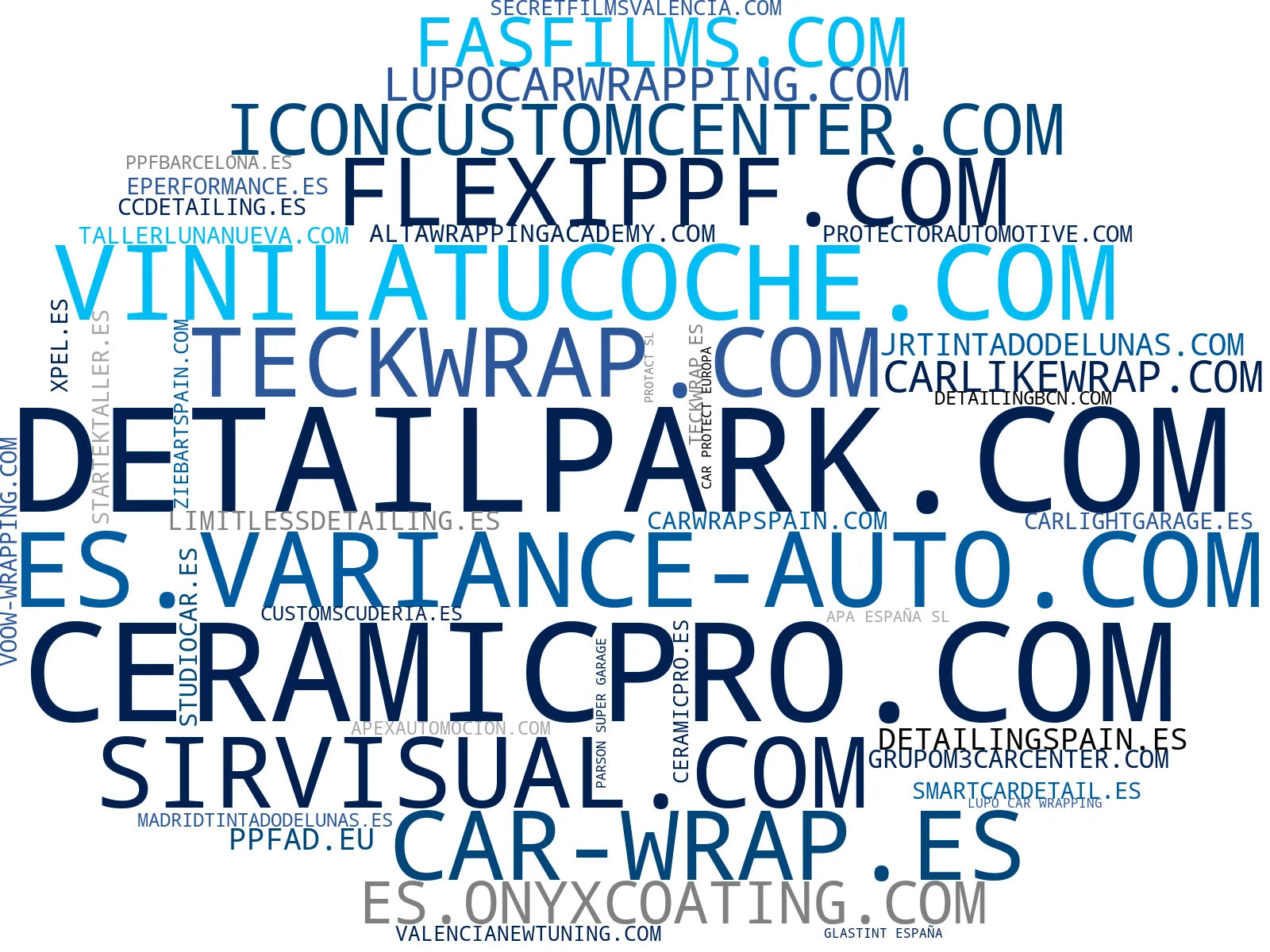 top empresas del rubro vehicle tinting, PPF protection, vehicle wrapping