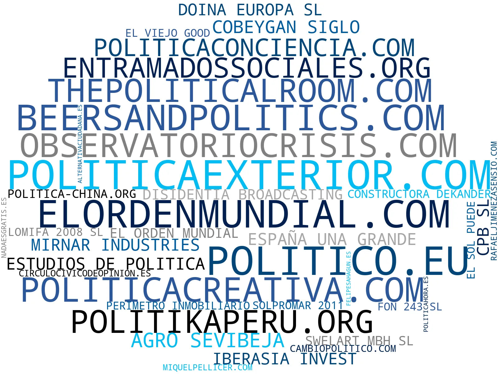 empresas españolas del sector artículos de opinión, newsletter política, publicaciones editoriales