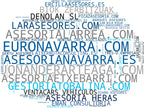 mapa de términos asesoría fiscal, planificación tributaria, gestión contable