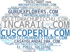 wordcloud de mercado viajes a medida, tours gastronómicos, tours de trekking