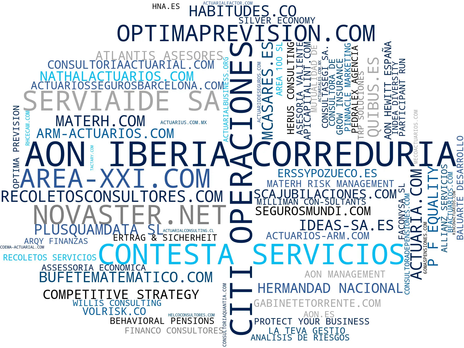 wordcloud de mercado asesoría financiera, plan de ahorro, seguros salud
