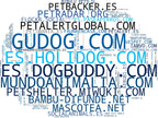 wordcloud de mercado adopción de mascotas, red social mascotas, directorios tiendas mascotas