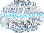 mapa de términos contenedores marítimos, contenedores high cube, contenedores industriales
