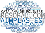 wordcloud de mercado plásticos de ingeniería, poliestireno expandido, materias primas para empaques