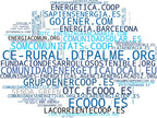 nube de conceptos autoconsumo colectivo, energia solar fotovoltaica, distribución eléctrica