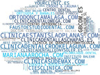 wordcloud de mercado implantes dentales, alineadores transparentes, rehabilitación oral