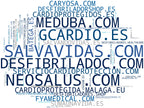 nube de conceptos mantenimiento desfibriladores, cardioprotección empresarial, espacios cardioprotegidos