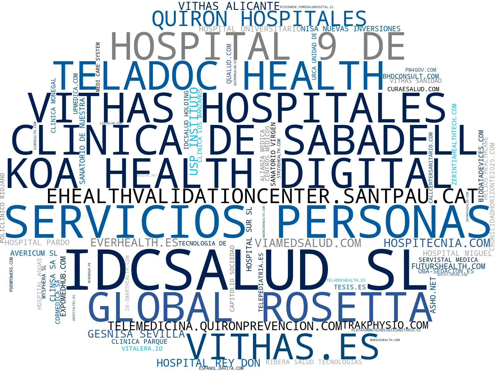 wordcloud de mercado plataforma salud digital, consultas médicas online, software salud empresarial