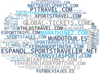 mapa de términos camps entrenamiento, eventos deportivos internacionales, viajes futbol