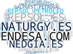 wordcloud de mercado energía solar, autoconsumo solar, suministro agua