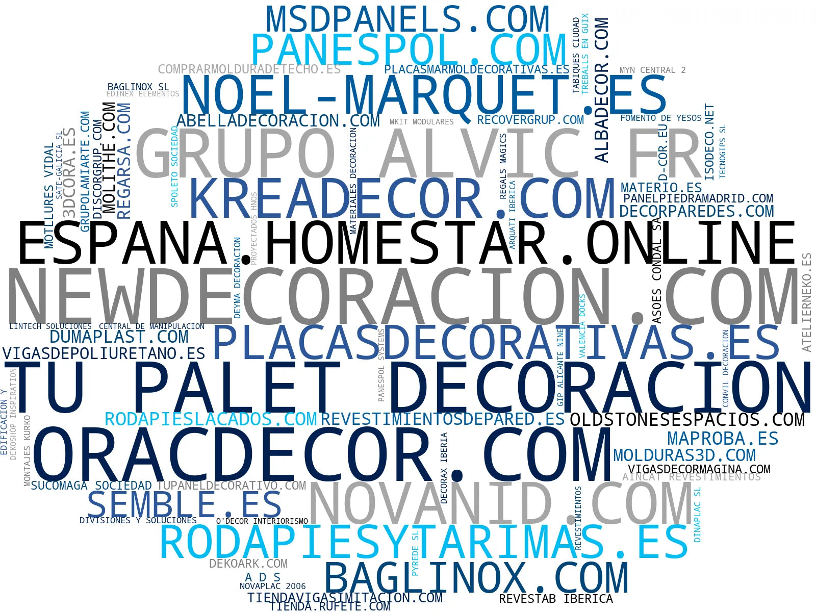 top empresas del rubro zócalos, cornisas, paneles acústicos