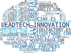 wordcloud de mercado desarrollo web a medida, ciberseguridad empresarial, diseño web responsive