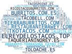 visualización de tendencias burritos, tortillas, margaritas