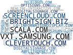 empresas mas grandes del nicho software señalización, hardware digital signage, sistemas información viajero