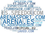 wordcloud de mercado gafas natación, zapatillas running, trajes triatlón