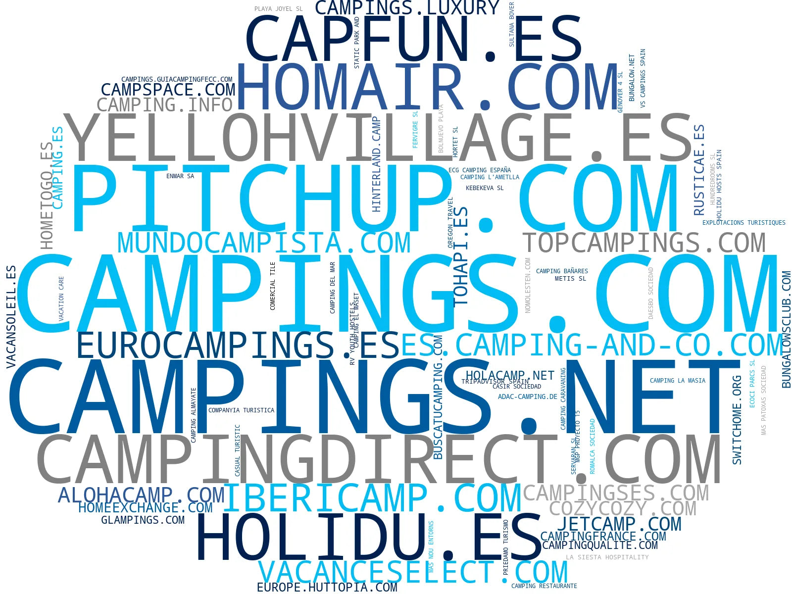 top empresas españa rubro campings naturales, glamping ecológico, alquiler mobil-home