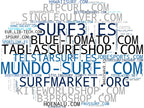 wordcloud de mercado kitesurf, snowboards, tablas paddle