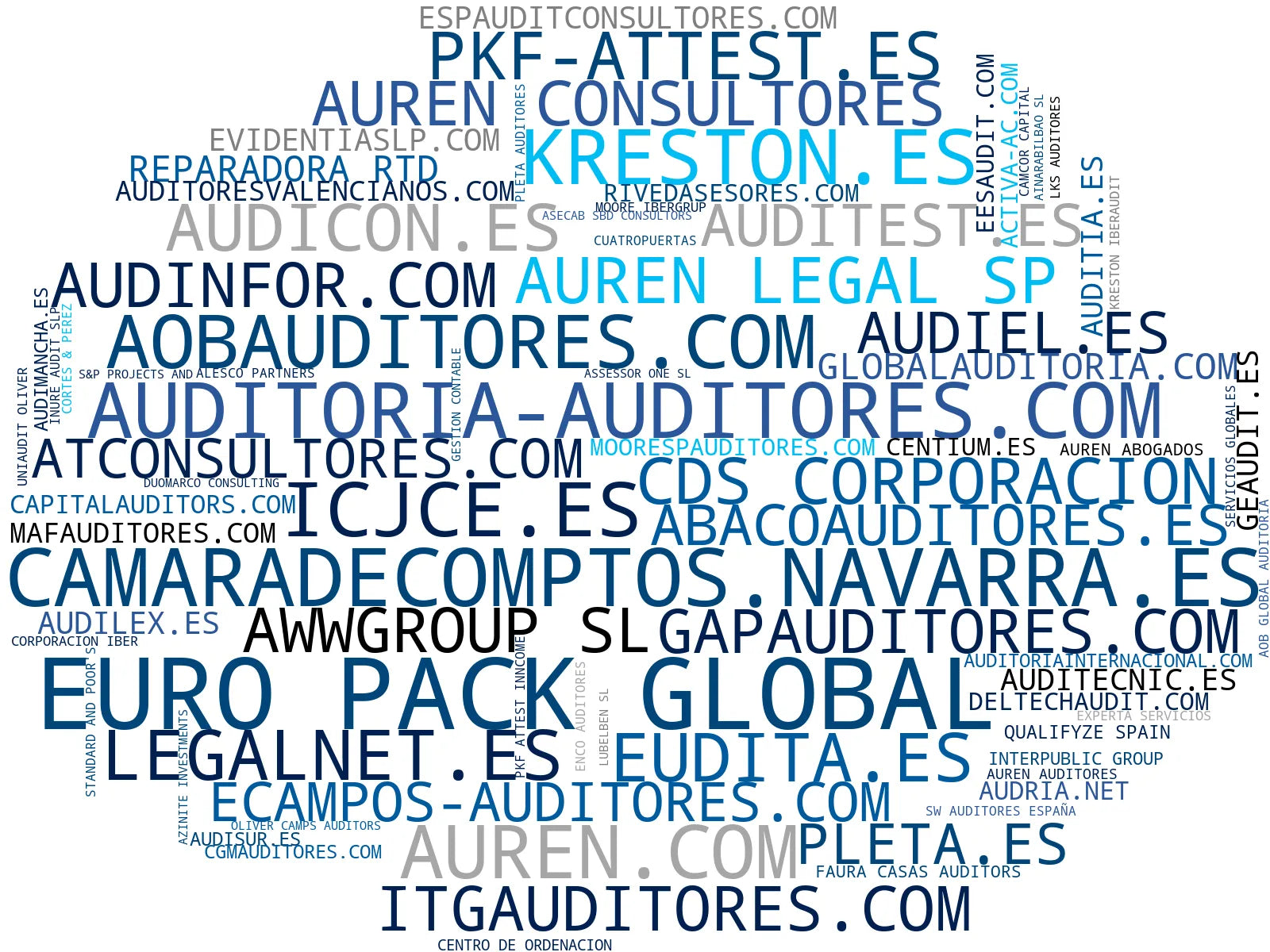 empresas mas grandes del nicho auditoría externa, auditoría de cuentas, valoración de empresas
