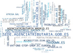 mapa de términos información tributaria, facturación electrónica, presentación de declaraciones