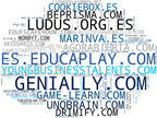 visualización de tendencias juegos educativos, juegos de cartas, videojuegos educativos