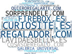 wordcloud de mercado regalos personalizados, juguetes niños, regalos solidarios