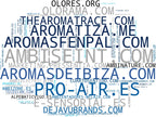 nube de conceptos ambientadores profesionales, consultoría de aromas, neutralización de olores
