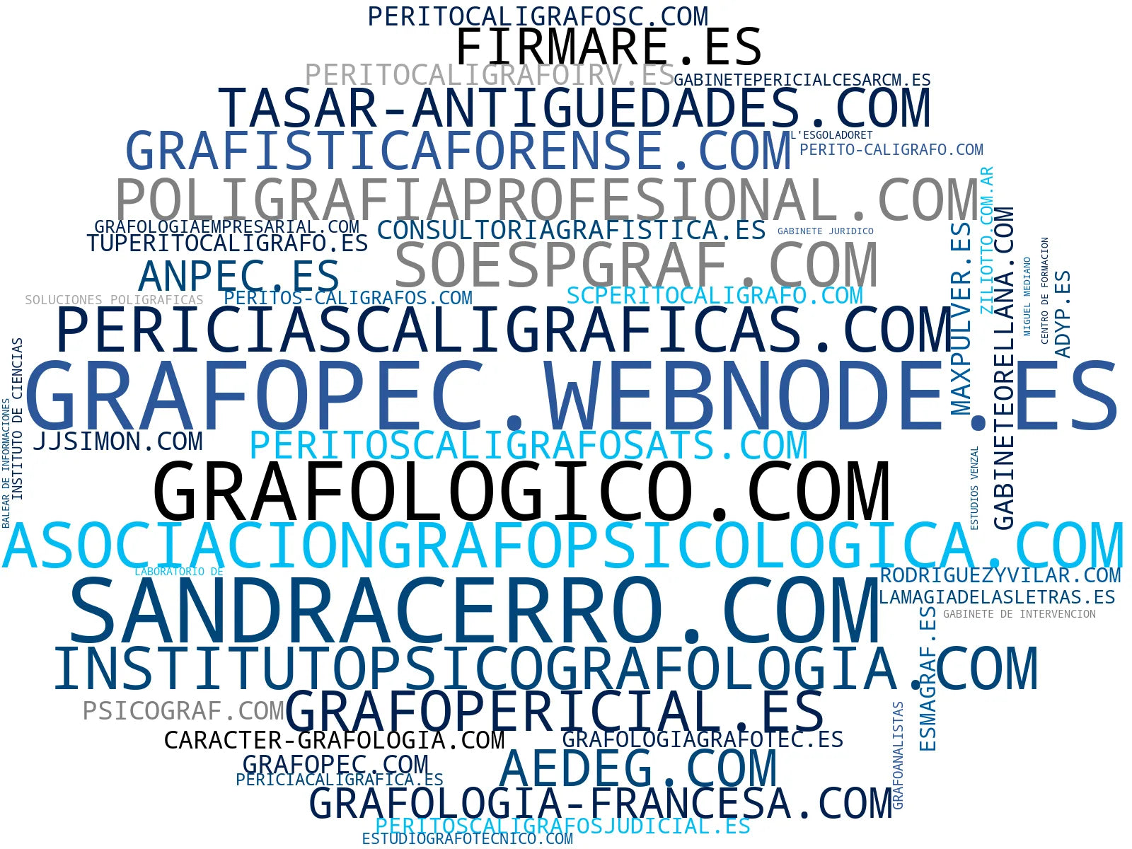 top empresas del rubro peritaje caligráfico, examen de firma, análisis de escritura
