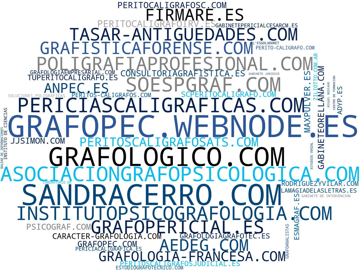 empresas españolas del sector pericia caligráfica, análisis de escritura, análisis de documentos
