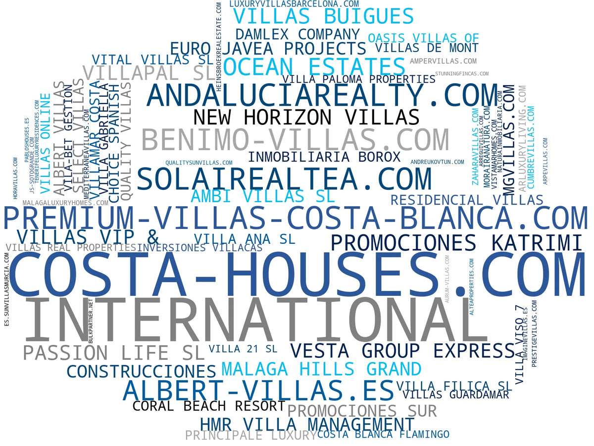 top empresas españa rubro villas de lujo, alquiler apartamentos lujo, gestión inmobiliaria