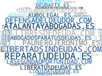 wordcloud de mercado cancelación de deudas, eliminación de deudas, gestión de la ley