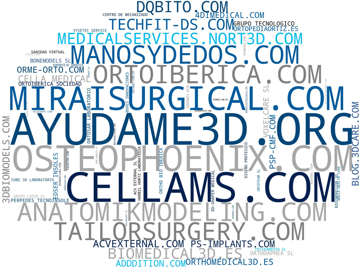 top empresas del rubro prótesis ortopédicas, dispositivos médicos, implantes a medida