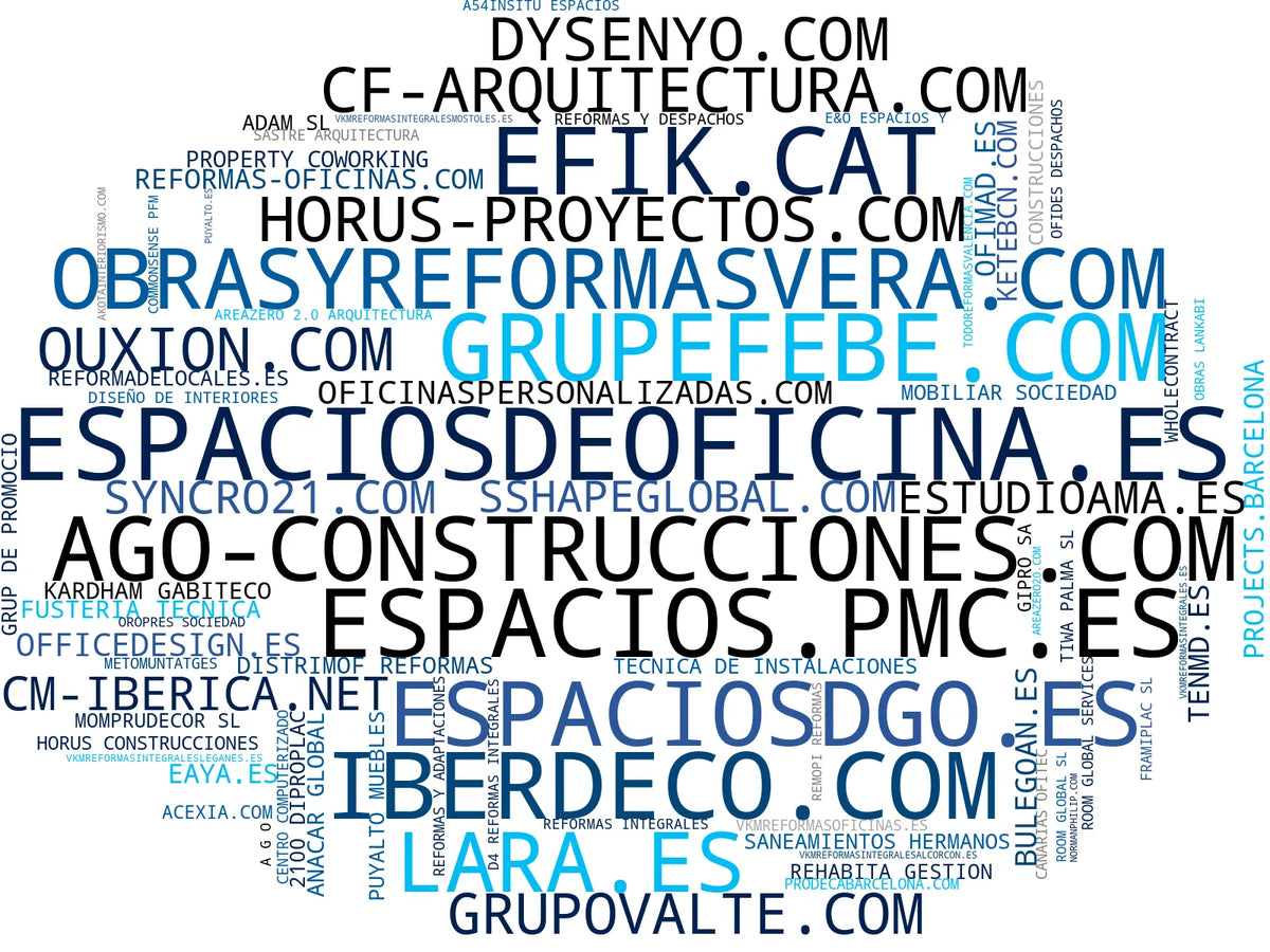 top empresas del rubro reformas de locales, diseño de oficinas, proyectos llave mano
