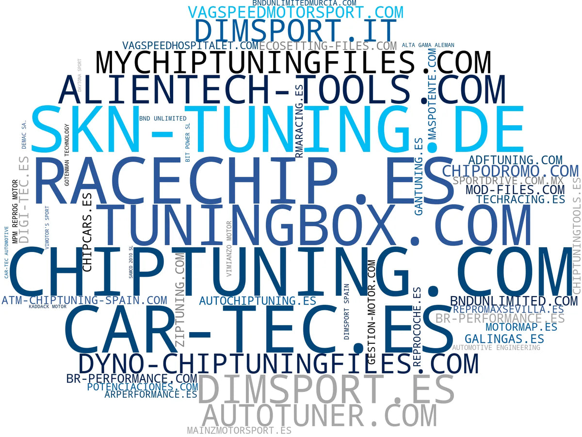 visualización de tendencias chiptuning motor, módulo pedal boost, kit turbo motor