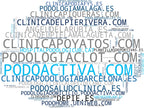 wordcloud de mercado plantillas ortopédicas, tratamiento podológico, quiropodia