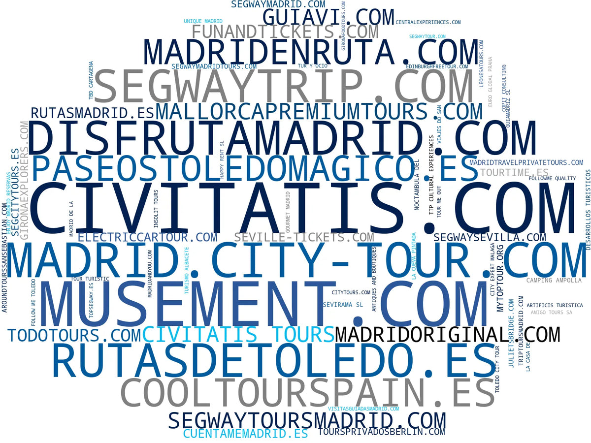 empresas españolas del sector visitas guiadas, tours en bicicleta, paquetes turísticos