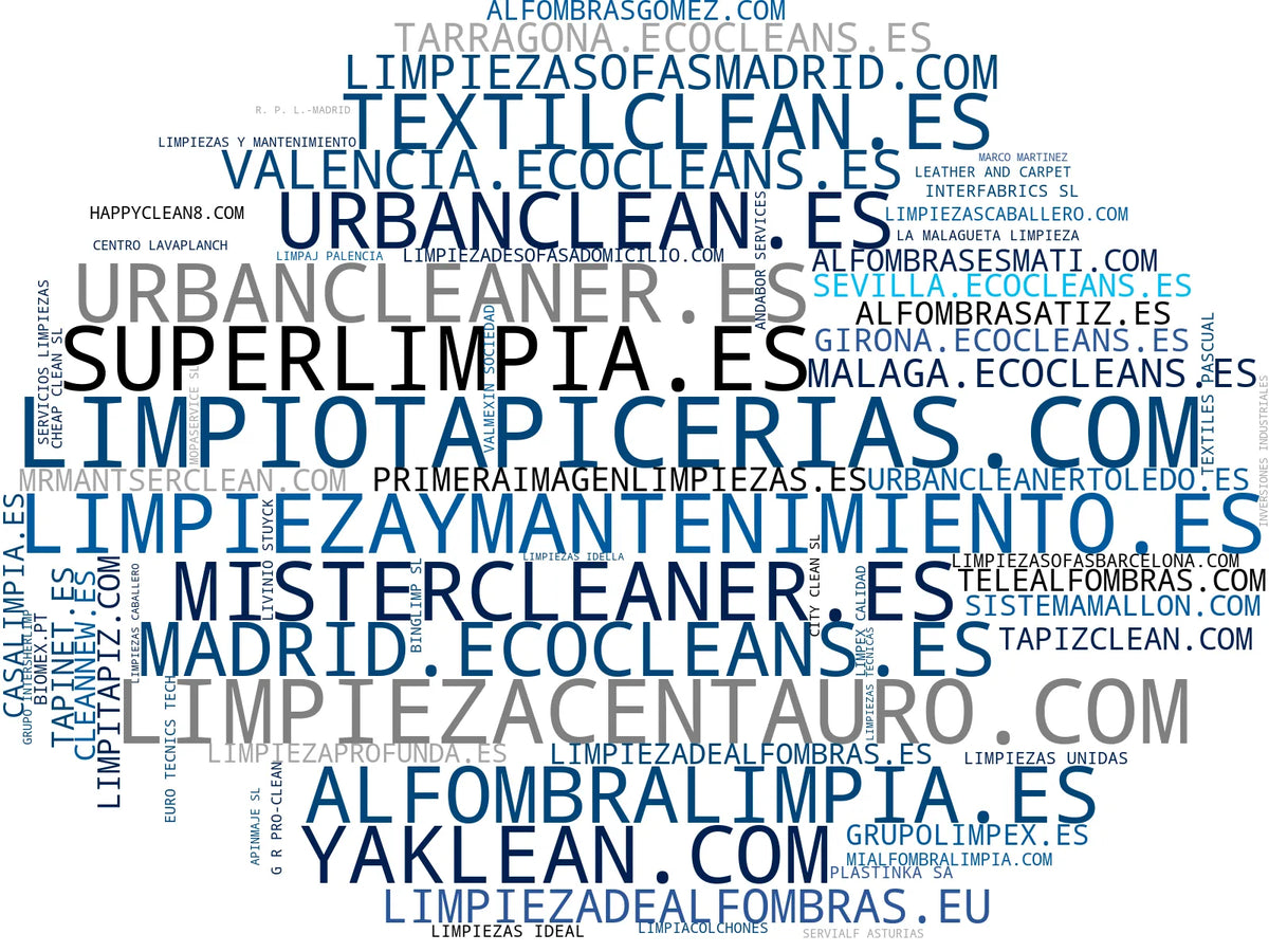nube de conceptos limpieza de colchones, limpieza de tapizados, limpieza de moquetas