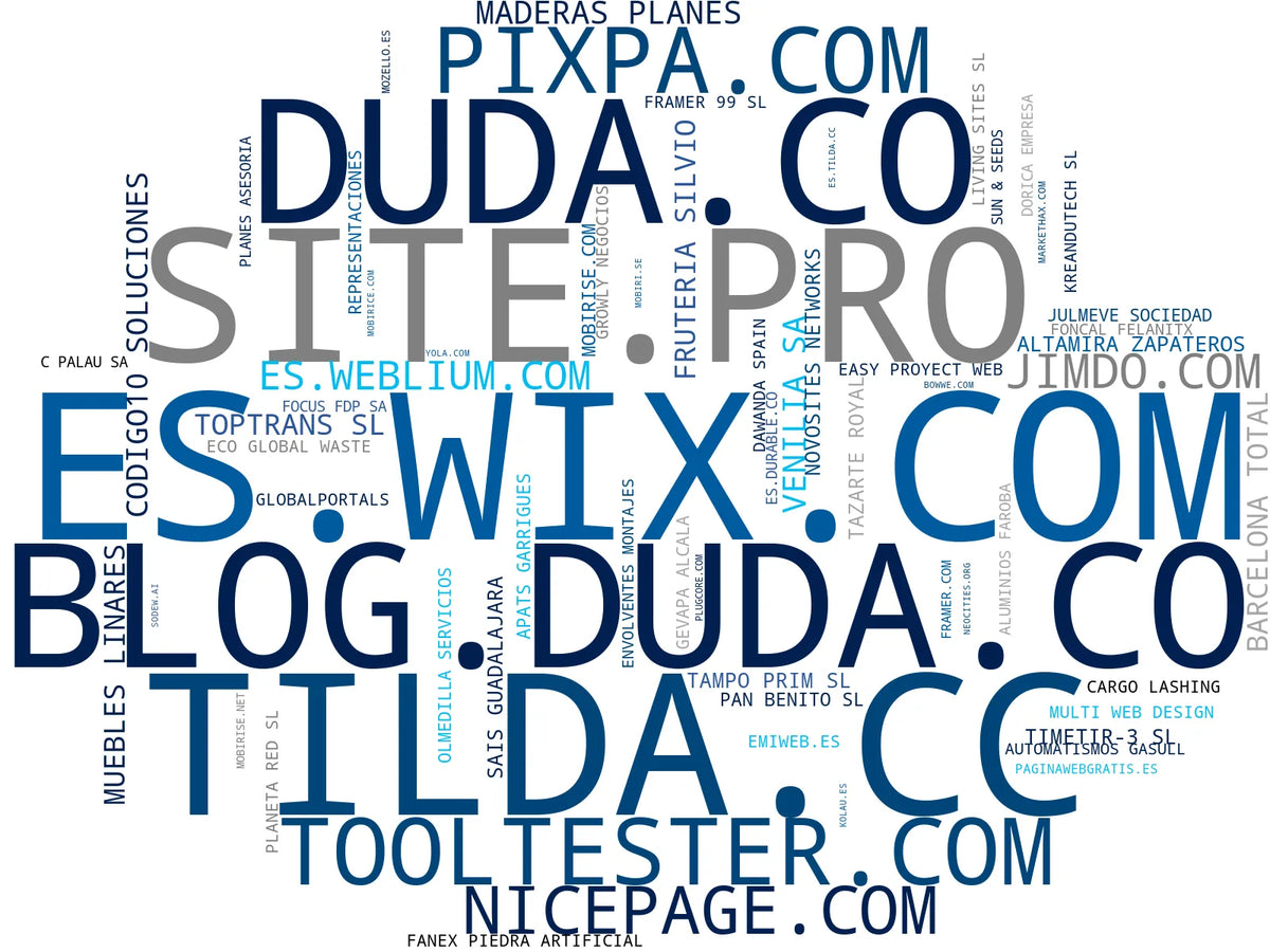 top empresas del rubro tienda online, constructor sitios, optimización SEO